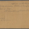 Officers of the Hartford (?) Wide Awakes - political campaign