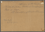 Officers of the Hartford (?) Wide Awakes - political campaign
