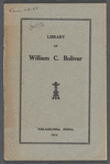 Library of William C. Bolivar, Philadelphia, Pennsylvania
