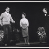 Ron Husmann, Eileen Herlie, and Ray Bolger in the stage production All American