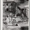 Christiansted, Saint Croix, Virgin Islands. Changing classes at the Christiansted high school.