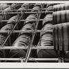 Christiansted, Saint Croix Island, Virgin Islands (vicinity). In the warehouse of the Virgin Islands Company's distillery.
