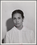 Yauco, Puerto Rico. Mrs. Revera, president of the Yauco cooperative tomato growers' association.