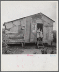 Santurce, Puerto Rico (vicinity). A house on the property which FSA (Farm Security Administration) is buying for a land and utility housing project.