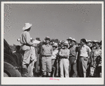 Manati (vicinity), Puerto Rico. FSA (Farm Security Administration) borrowers and their families at a meeting to discuss the distribution of land for tenant purchase farms.