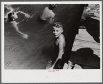 Florence, Alabama (vicinity). Boy Scout camp. At a swimming class.