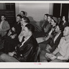 Union meeting of textile workers in Greensboro, Greene County, Georgia.