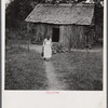 Midwife going out on a call near Siloam, Greene County, Georgia.