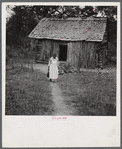 Midwife going out on a call near Siloam, Greene County, Georgia.