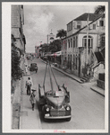 Christiansted, Saint Croix Island, Virgin Islands. Along the main street.