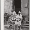 Christiansted, Saint Croix Island, Virgin Islands (vicinity). Old Negro women who live in one of the slum villages which at one time used to be slave quarters.