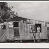 Christiansted, Saint Croix Island, Virgin Islands (vicinity). Farmhouse constructed with FSA (Farm Security Administration) aid by Puerto Rican farm family.