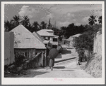 Christiansted, Saint Croix Island, Virgin Islands. Street scene.