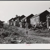 Saint Croix Island, Virgin Islands. Slum village of La Vallee.
