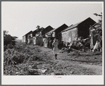 Saint Croix Island, Virgin Islands. Slum village of La Vallee.