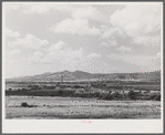 Bethlehem (vicinity), Saint Croix Island, Virgin Islands. Sugar fields. In the background is the Bethlehem sugar mill.