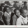 Siloam, Greene County, Georgia. Singing class in a Negro school.