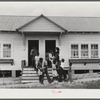 Mosquito Crossing, Greene County, Georgia. The new Negro school.