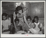 Veazy, Greene County, Georgia. The one-teacher Negro school, south of Greensboro.