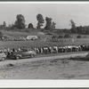 Greensboro, Greene County, Georgia. The high school football team in a game.