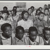 Siloam, Greene County, Georgia. Singing class in the Negro school.