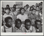 Siloam, Greene County, Georgia. Singing class in the Negro school.