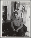 One of the sons of Edgar Jones, FSA (Farm Security Administration) client in Woodville, Greene County, Georgia. He works at the Civilian Conservation Corps camp.