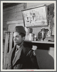 One of the sons of Edgar Jones, FSA (Farm Security Administration) client in Woodville, Greene County, Georgia. He works at the Civilian Conservation Corps camp.