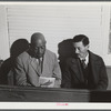 At a Sunday school in Moses Chapel in Greene County, Georgia.