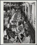 In the textile mill in Union Point, Greene County, Georgia.
