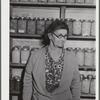 Mrs. Mary E. Sanders, FSA (Farm Security Administration) borrower near Siloam, Greene County, Georgia.