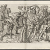 Engravings of some of the reliefs on Trajan's column in Rome