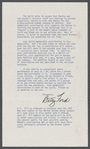 Letter from Betty Ford soliciting memberships to the Martha Graham Guild