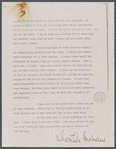 Letter from Martha Graham to Elizabeth Sprague Coolidge