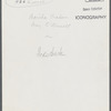 Martha Graham and May O'Donnell in "Hérodiade"