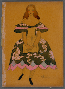 Frank Cambria and Sophie T. Cambria collection of Vincente Minnelli costume designs