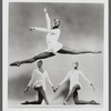 Portrait of Cassandra Phifer, Melanie Person, and Charmaine Hunter performing "Concerto Barocco"