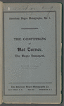 American Negro monographs