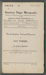 American Negro monographs