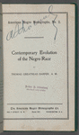American Negro monographs
