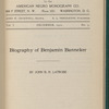 American Negro monographs
