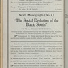 American Negro monographs