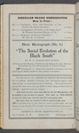 American Negro monographs