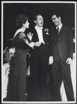 Eileen Herlie, Ray Bolger, and unidentified actor in the stage production All American