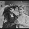 Angela Pietropinto and Corinne Fischer in the stage production The Mandrake