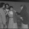 Helen Martin (center) and unidentified others in the stage production A Land Beyond the River