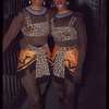 Performers costumed as slaves in Aïda at the Metropolitan Opera House