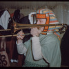 Trombonist Earle H. Leavitt in Aïda at the Metropolitan Opera House
