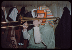Trombonist Earle H. Leavitt in Aïda at the Metropolitan Opera House