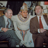 Conductor Walter Taussig, Nicola Moscona, and conductor Ernesto Barbini during a Metropolitan Opera tour of Aïda